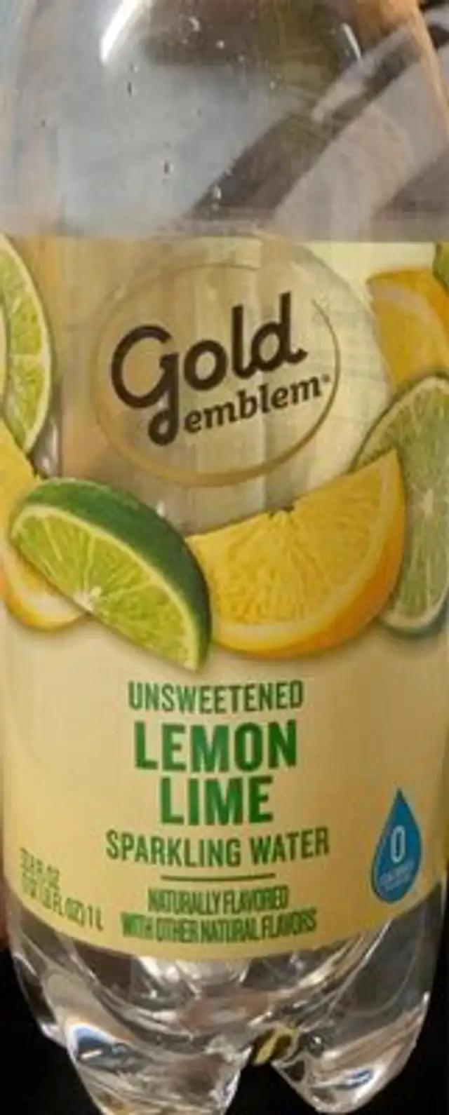 Unsweetened Lemon Lime Sparkling Water