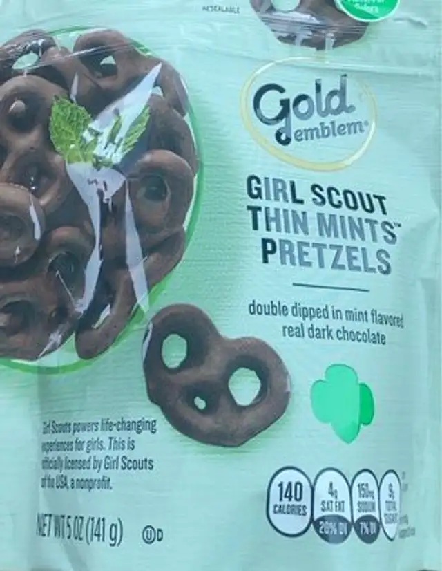 Girl Scout Thin Mint Pretzels