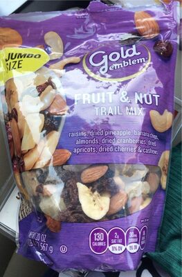 Fruit and trail mix