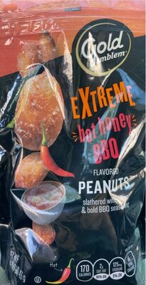 Extreme hot honey BBQ peanuts
