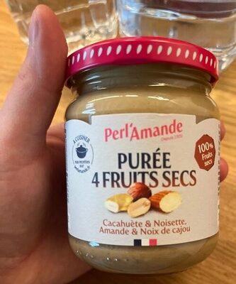Purée 4 fruits secs