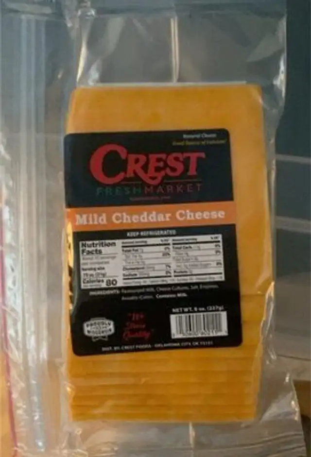 Mild cheddar cheese