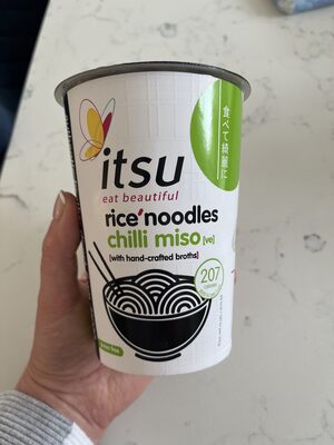 rice noodle chilli miso