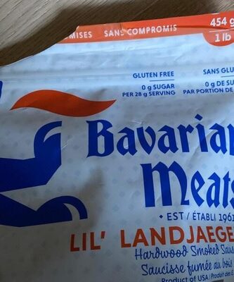 Lil’ Landjaeger Hardwood Smoked Sausage