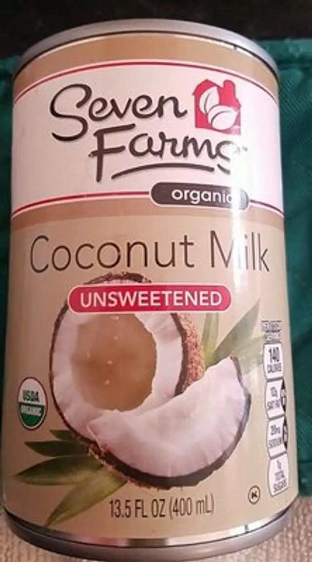 Unsweetened Organic Coconut milk