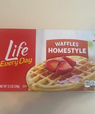 Homestyle waffles