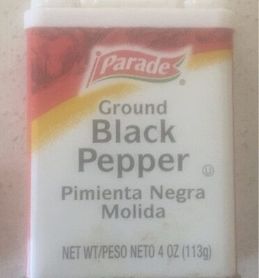 Ground black pepper