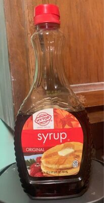 Syrup original front packaging