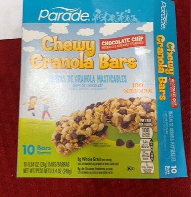 Chewy granola bars