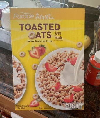 Toasted oats front packaging