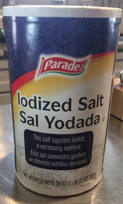 Lodized salt