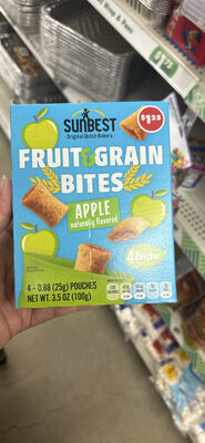 Fruit & Grain Bites Apple Naturally Flavored