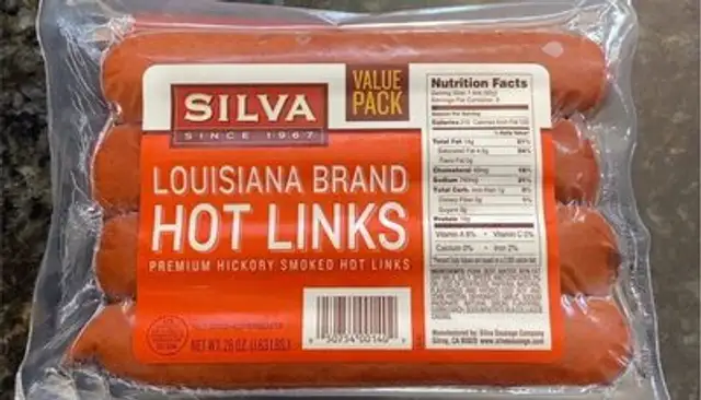 Louisiana brand hot links