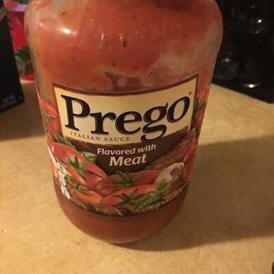Prego sauces meat