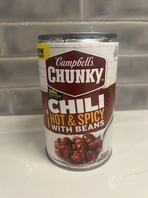 CHILI HOT & SPICY WITH BEANS