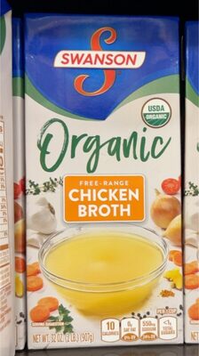 organic free range chicken broth