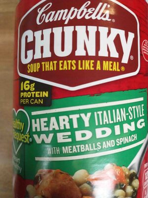 HEARTY ITALIAN-STYLE WEDDING WITH MEATBALLS AND SPINACH