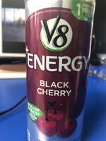 V8  Energy Black Cherry