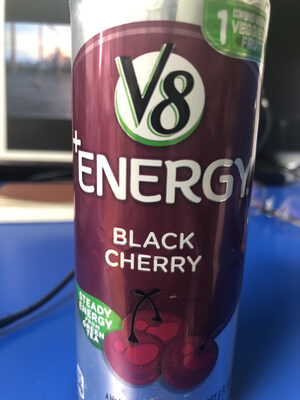 V8  Energy Black Cherry