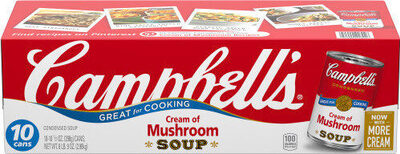 Condensed cream of mushroom soup