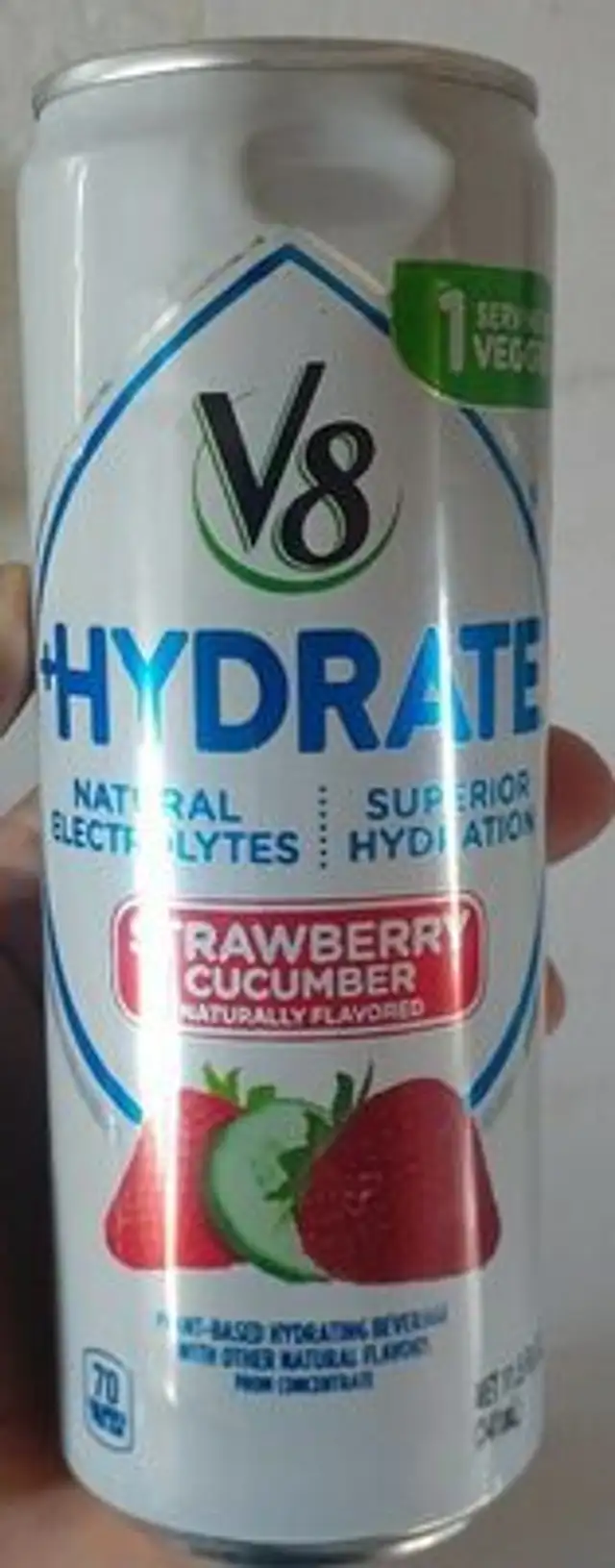 Hydrate strawberry cucumber plant based hydrating beverage