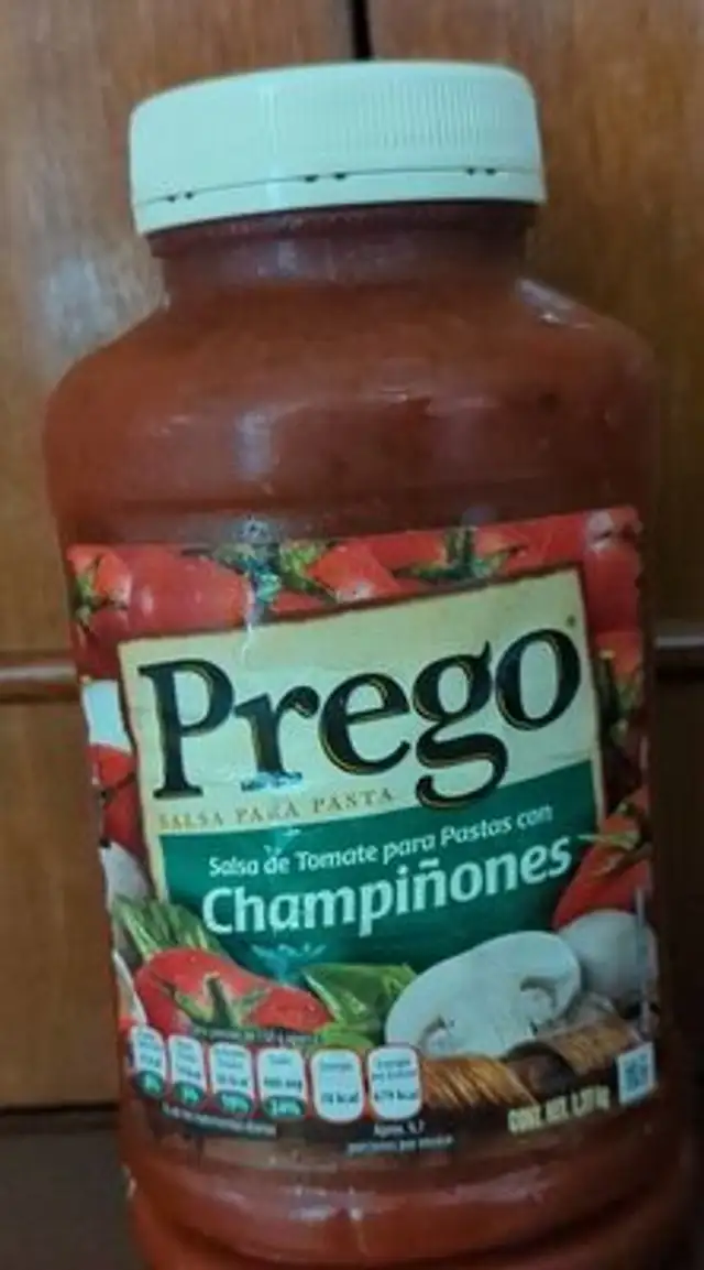 Salsa para pasta champiñones
