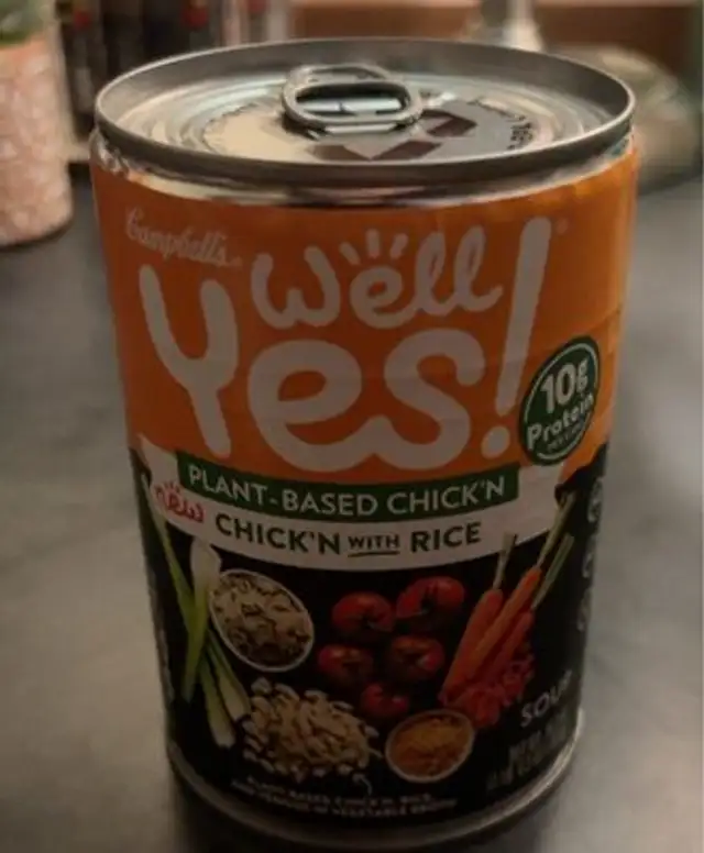 Plant-Based Chick’n with Rice