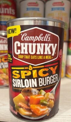 Spicy Sirloin Burger Chunky Soup
