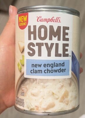 Homestyle new england clam chowder