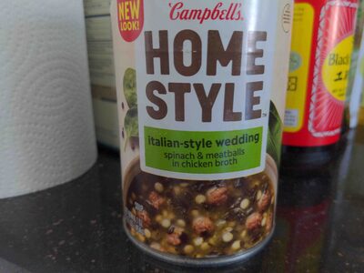 Soup, italian-style wedding, home style