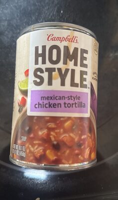 Mexican-style Chicken Tortilla soup