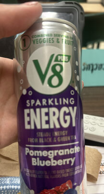 Sparkling Energy Pomegranate Blueberry