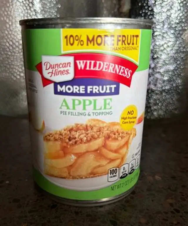 Apple pie filling & topping