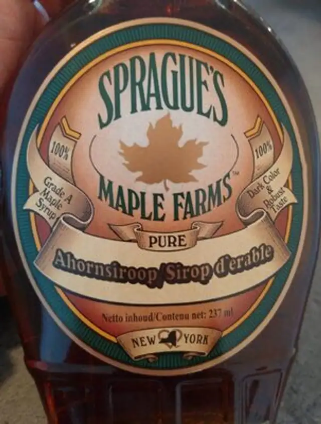 Ahornsiroop/sirop d'érable