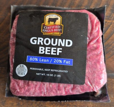 Ground Beef front packaging