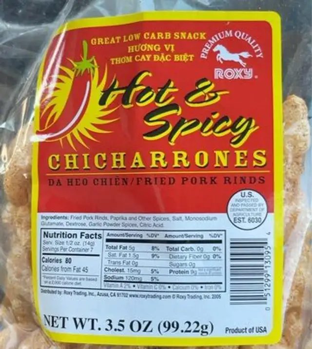 Hot & spicy chicharrones
