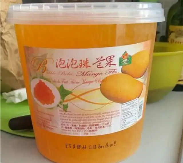 Perles boba mangue
