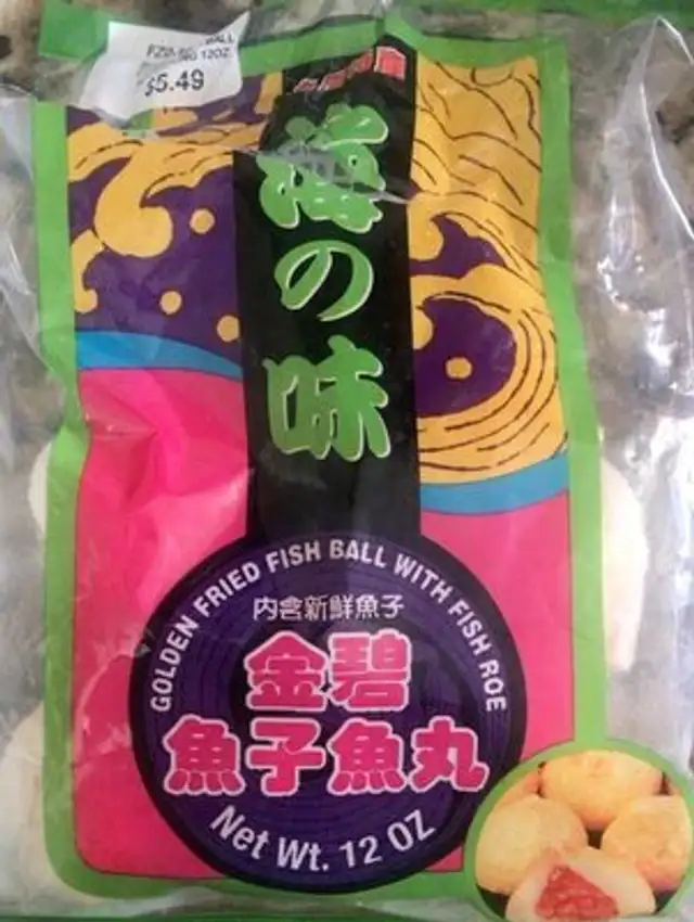 Golden Fried Fish Ball With Fish Roe