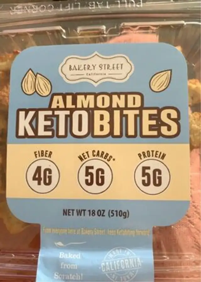 Almond keto bites