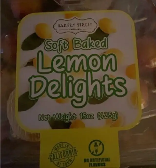 Soft baked lemon delights
