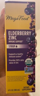 Elderberry Zinc Immune Support Syrup