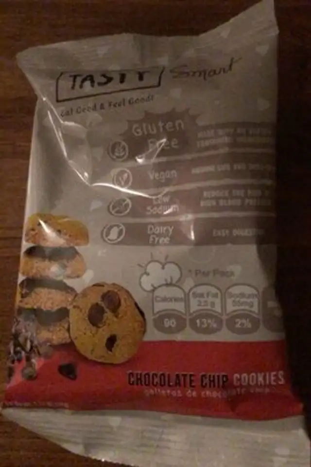 Tasty Smart Eat Good & Feel Good  Chocolate Chip Cookies