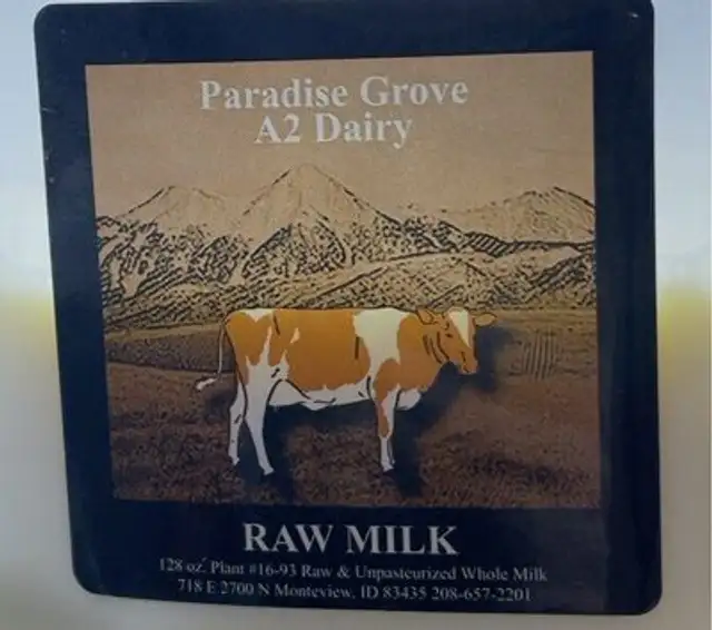 Milk, raw