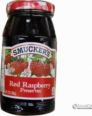 Red raspberry preserves