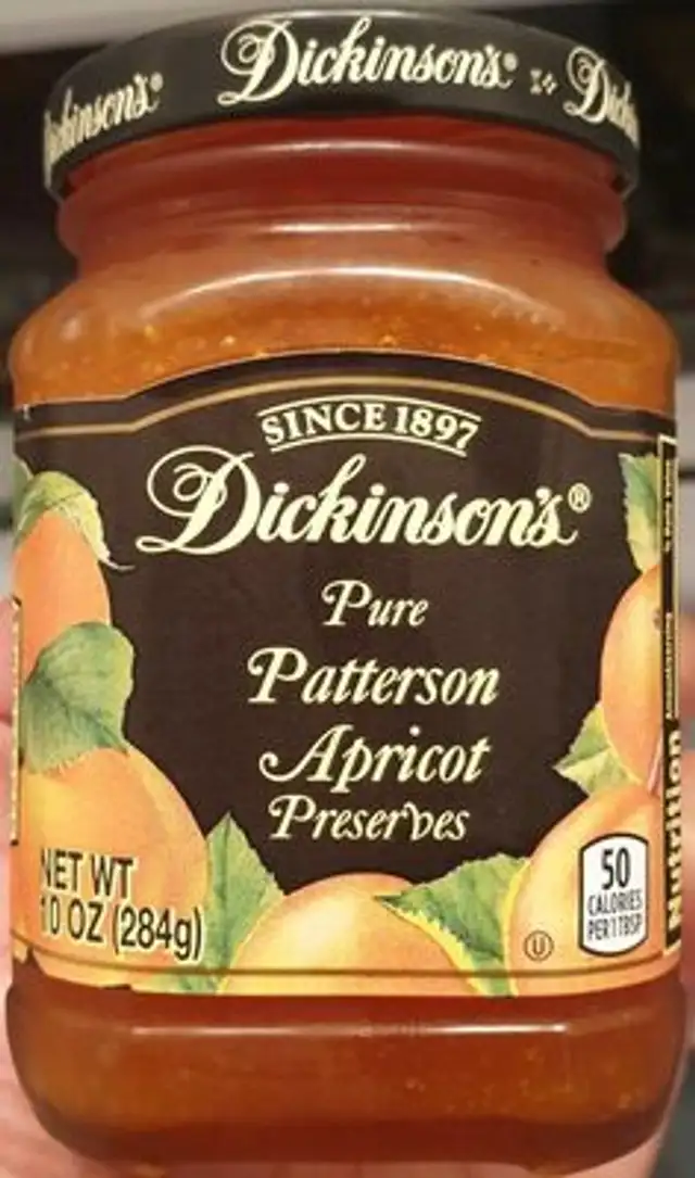Pure paterson apricot preserve