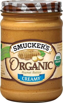 Organic Peanut Butter front packaging