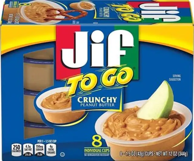 Crunchy peanut butter