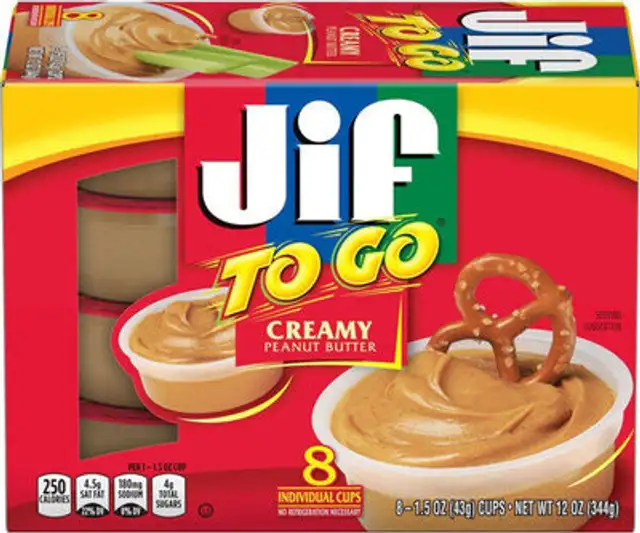 Creamy peanut butter