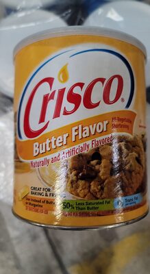Crisco Butter Flavor All Vegetable Shortening