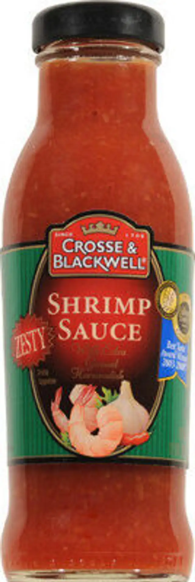 Zesty shrimp sauce with extra ground